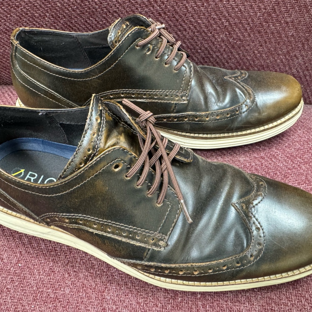 Cole Haan Brown Casual Mens Shoes Sz 10